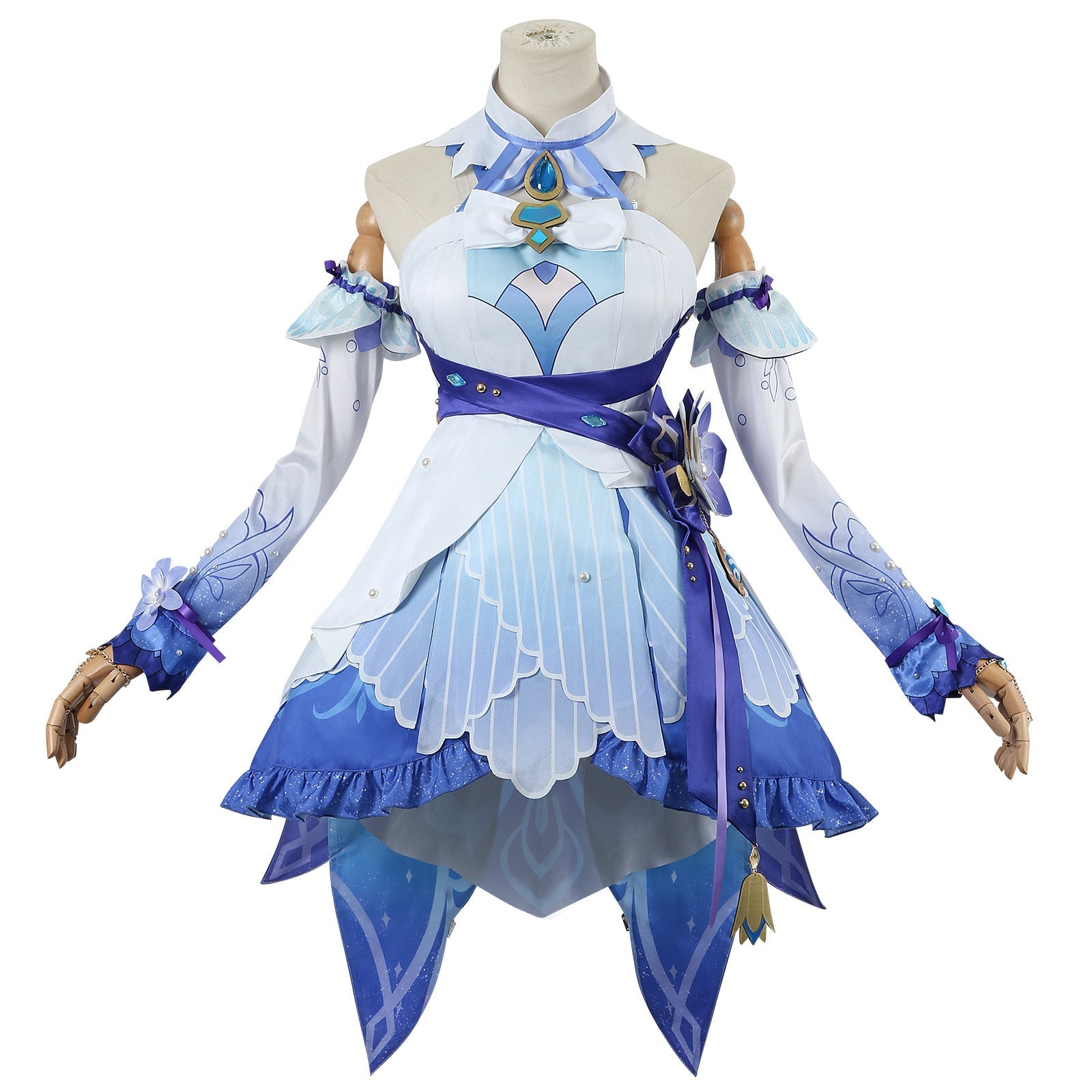 Genshin Impact Nilou Cosplay Kostüm – Elegantes Chabon Breath Outfit