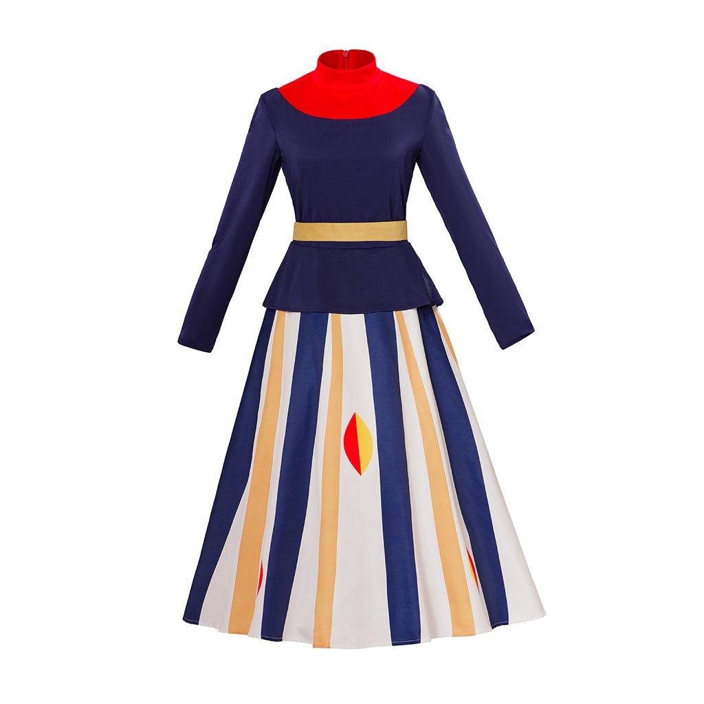 Franny Robinson Cosplay Kostüm für erwachsene Frauen | Bedrucktes Oberteil & Rock Halloween Uniform