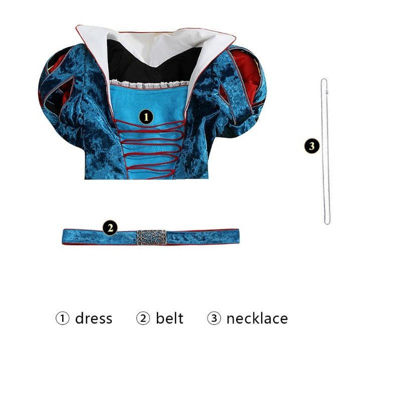 Schneewittchen 2025 Fantasiekostüm Film Cosplay Kostüm für Frauen