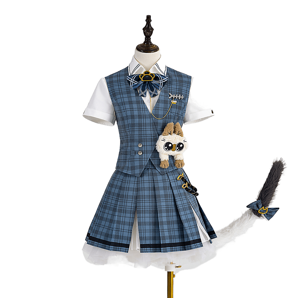 Punishing: Gray Raven Cosplay Kostüm - Süßes Katzenthema Outfit für Frauen