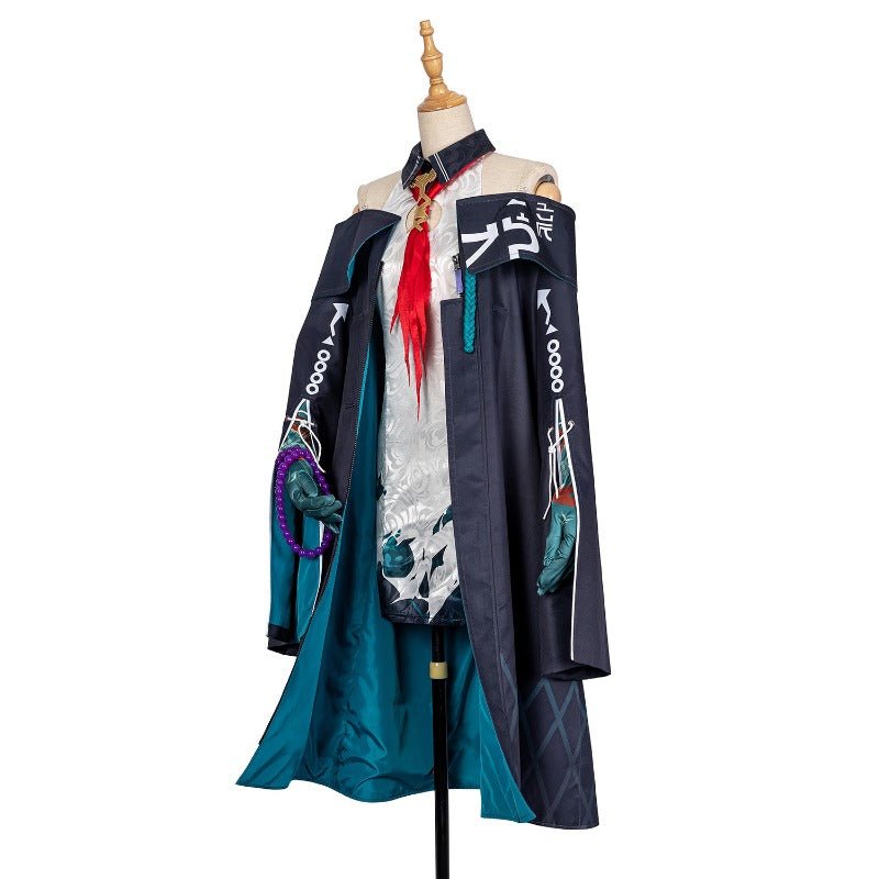 Arknights Dusk Cosplay Kostüm Vollständiges Set Halloween Kleid Mantel Outfit