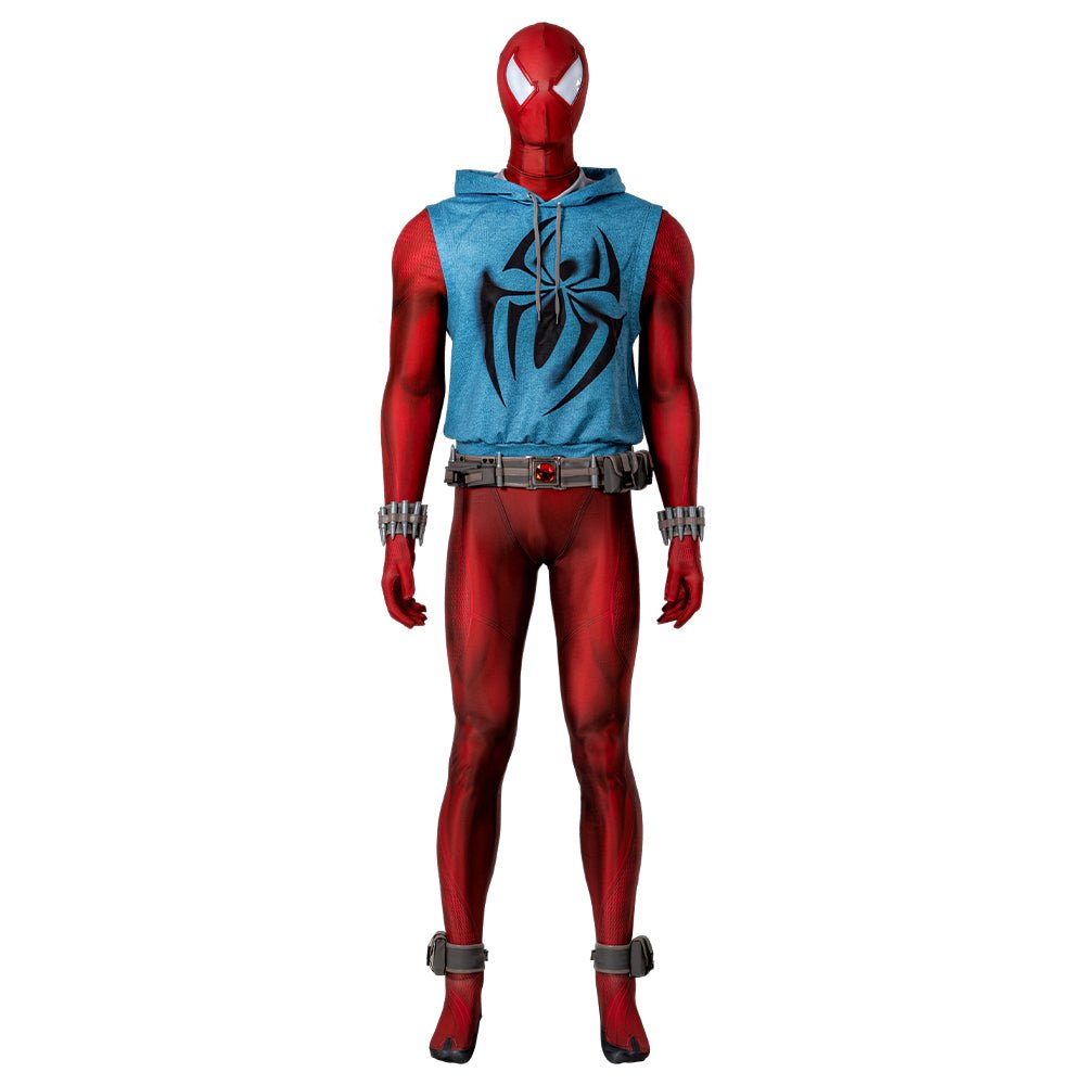 Scharlach Spinner Cosplay Kostüm - Spider-Man: Across the Spider-Verse Authentisches Outfit