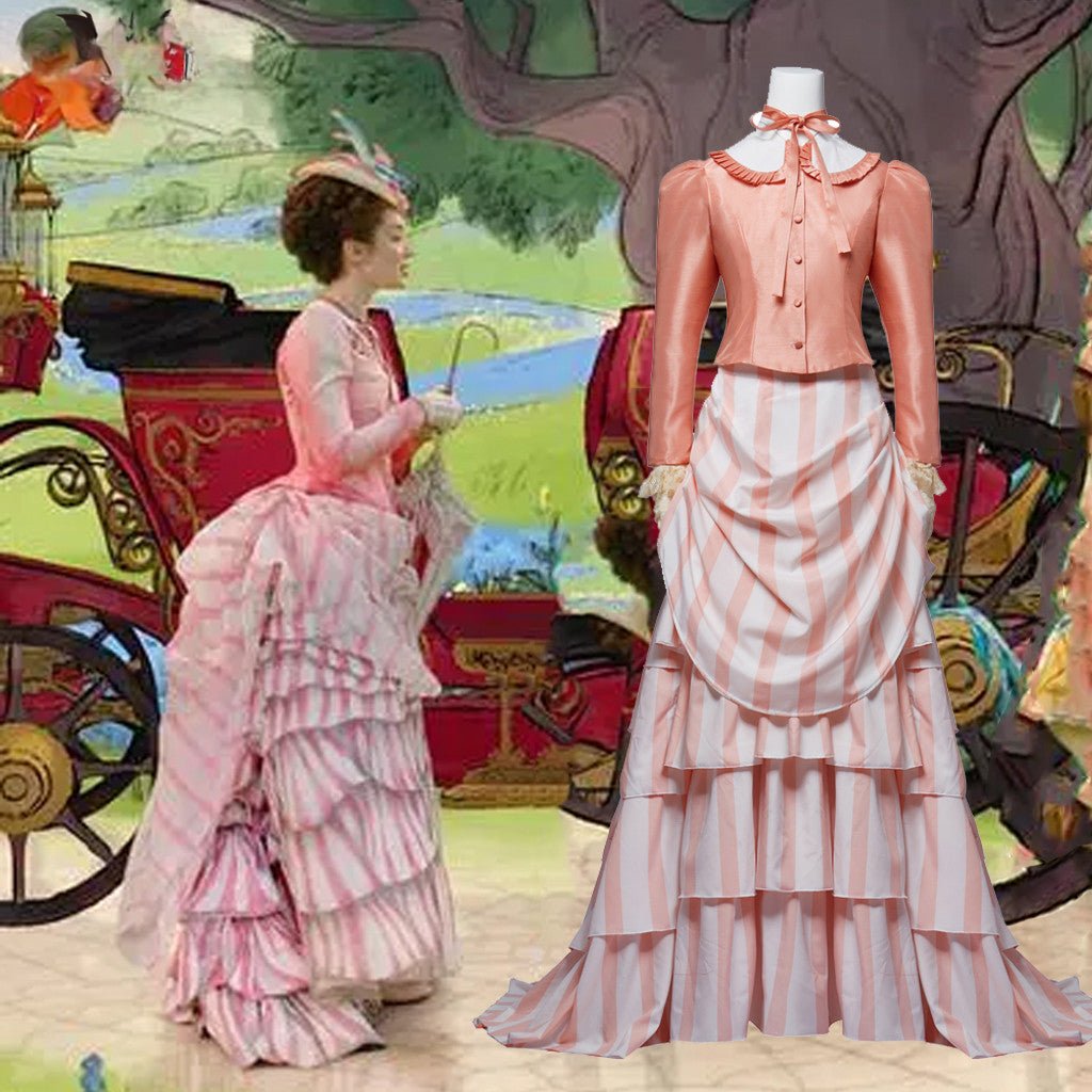 Musicals Kostüm Mary Cosplay Kleid Mittelalter Viktorianisch Renaissance Retro Kleid Frauen Viktorianisch Bürgerkrieg Ballkleid