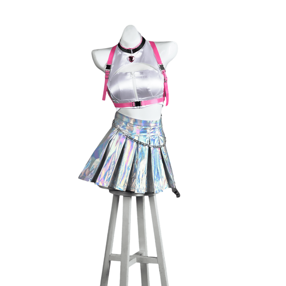 Siegesgöttin Cosplay - Ultraviolettes Synthetikfaserkostüm vom NIKKE Spiel