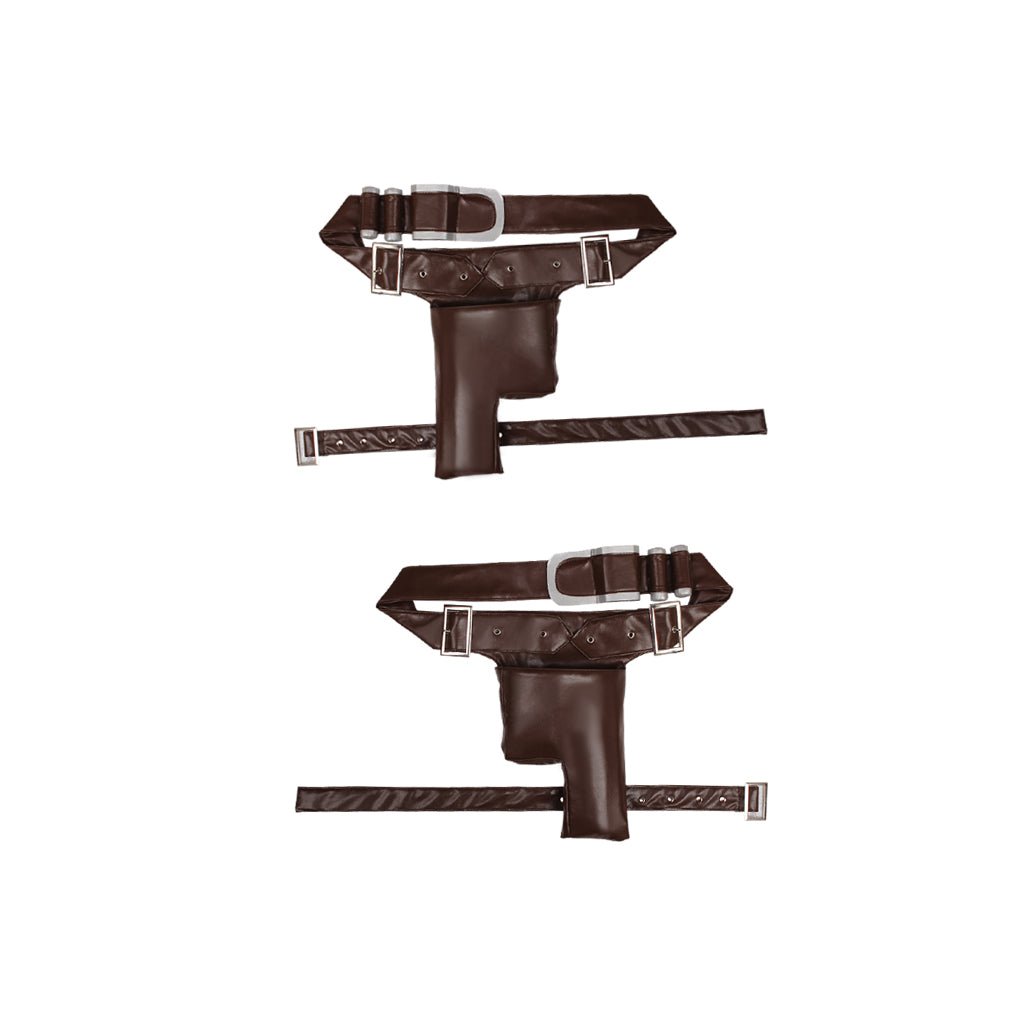 Damen Aurra Sing Cosplay Kostüm - Roter Overall mit Gürtel Komplettset