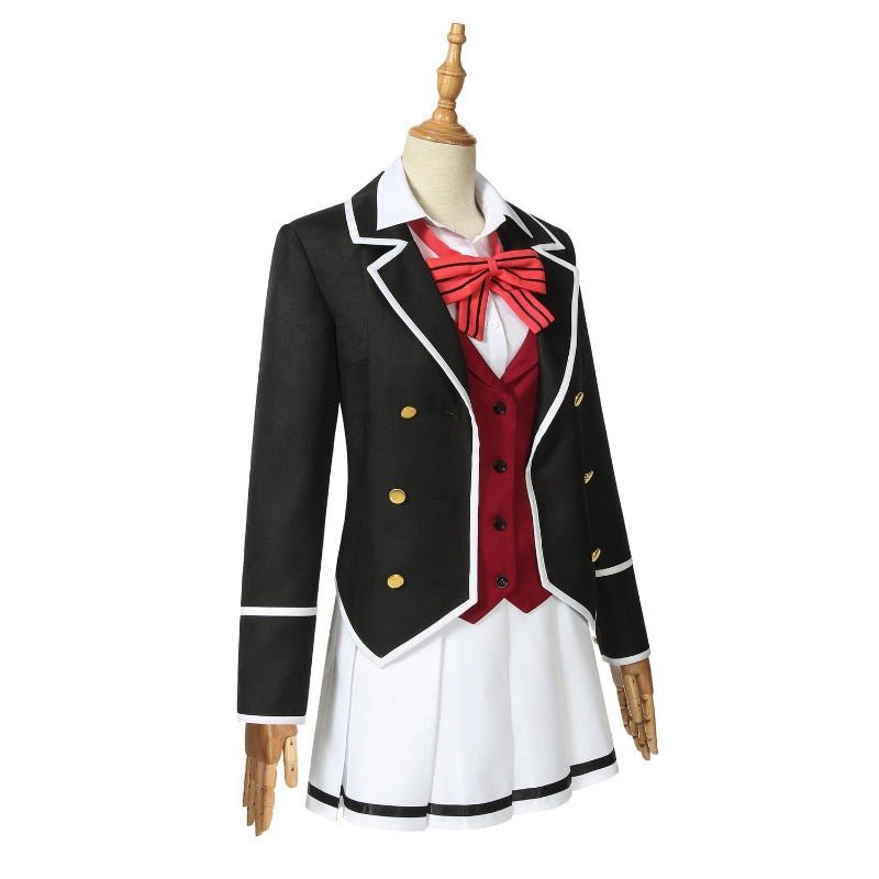 Internat Juliet Schwarze Hunde Haus Damen Uniform Cosplay Kostüm