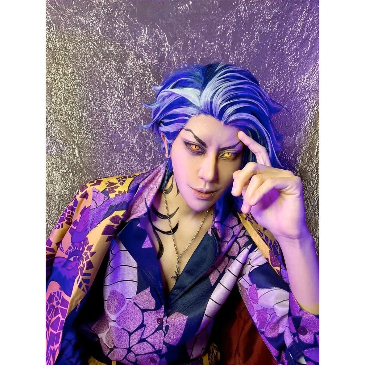 Tokyo Anime Taiju Shiba Cosplay Kostüm Ausstellungsanzug Schlangen-Design Shirt Hose Cos Convention Halloween Geschenk