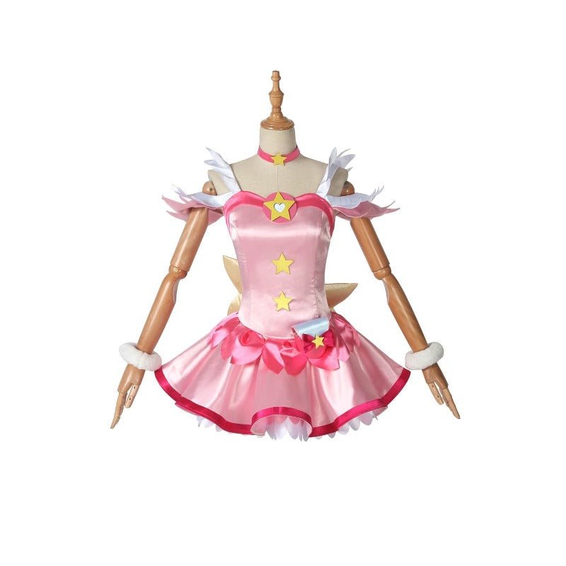 Hikaru Hoshina Cure Star Cosplay Kostüm - Star Twinkle PreCure Outfit für Cosplay Fans