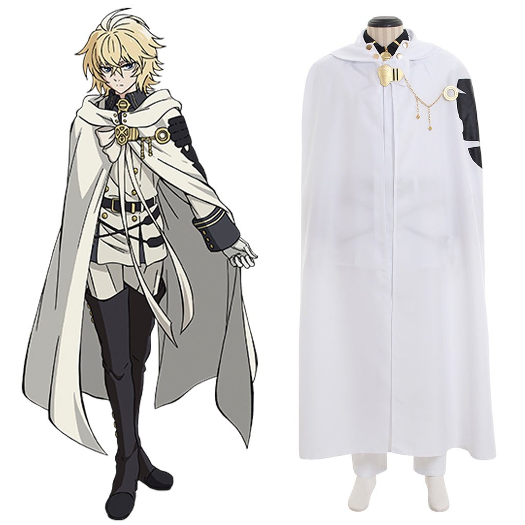 Seraph des Endes Mikaela Hyakuya Cosplay Kostüm - Anime-inspiriertes elegantes Vampir-Outfit