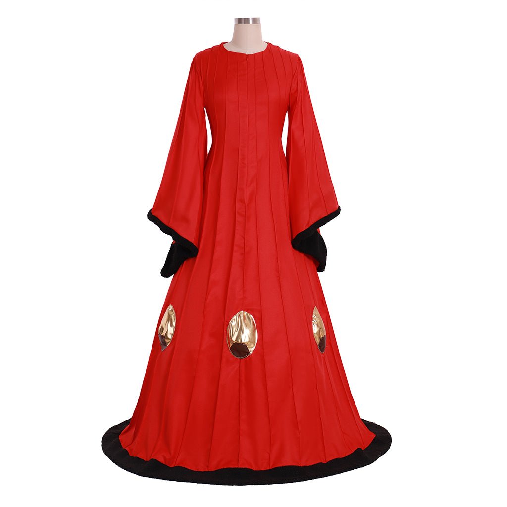 Königin Padme Amidala Cosplay Kostüm | Maßgeschneidertes rotes Kleid für Veranstaltungen