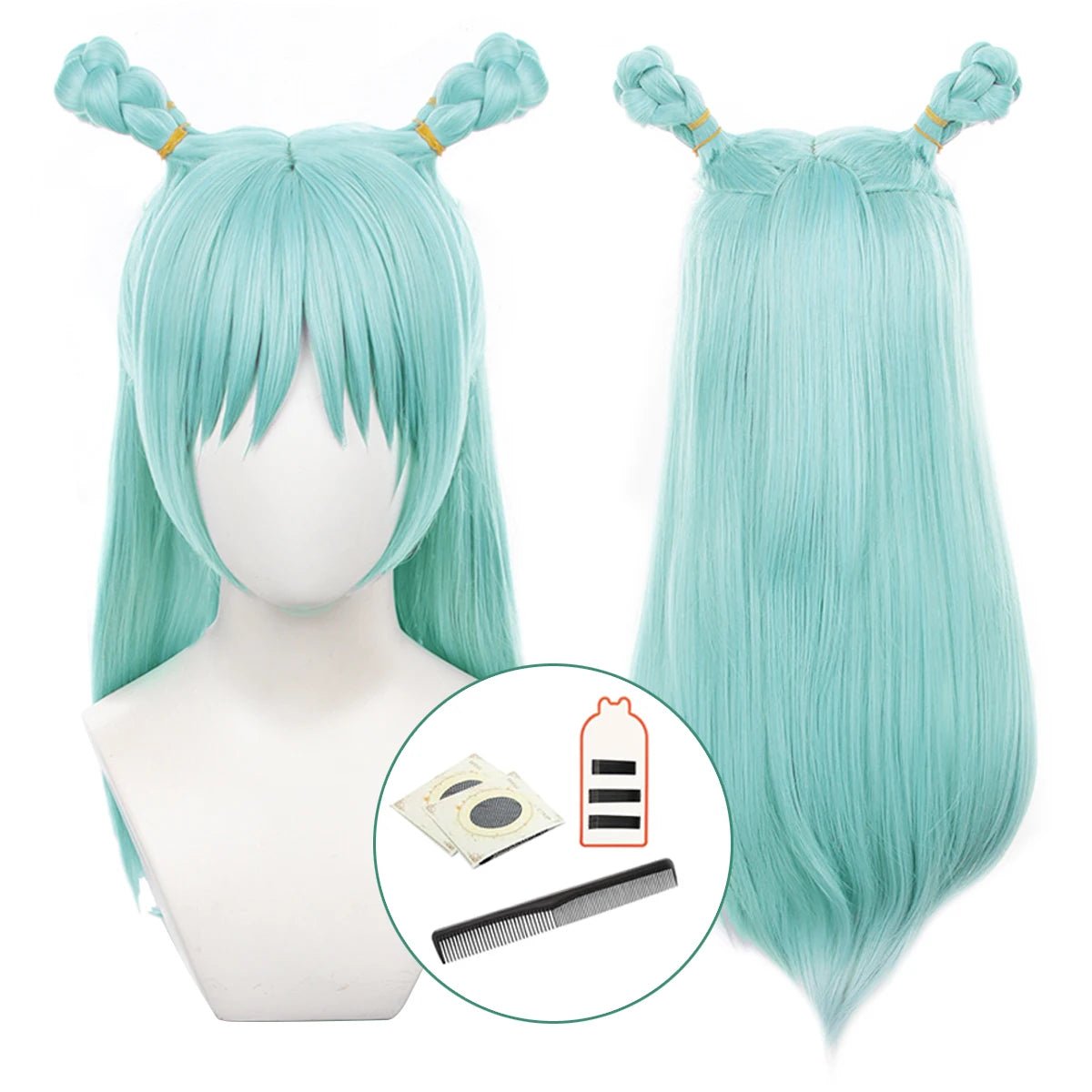 Jujutsu JJK Anime Kashimo Hajime Cosplay Perücke Rose Netz Synthetische Faser Verstellbare Größe Halloween Weihnachtsfeier
