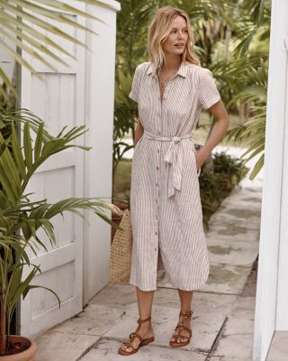 Darcy Linen Shirtdress