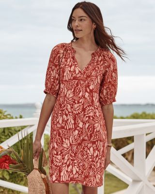 Amelia Linen Dress