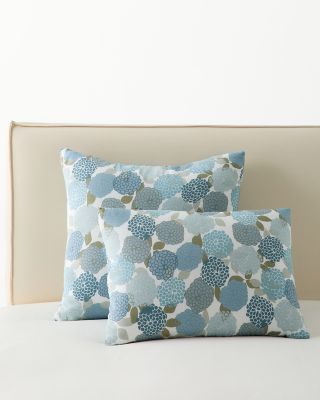 Zinnia Floral Relaxed-Linen Sham