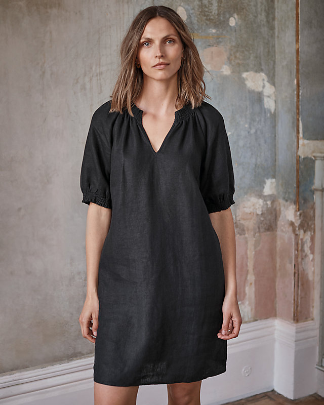 Amelia Linen Dress
