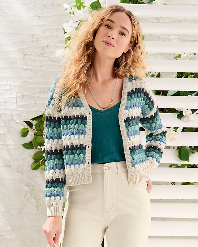 Adara Linen & Organic-Cotton Cardigan