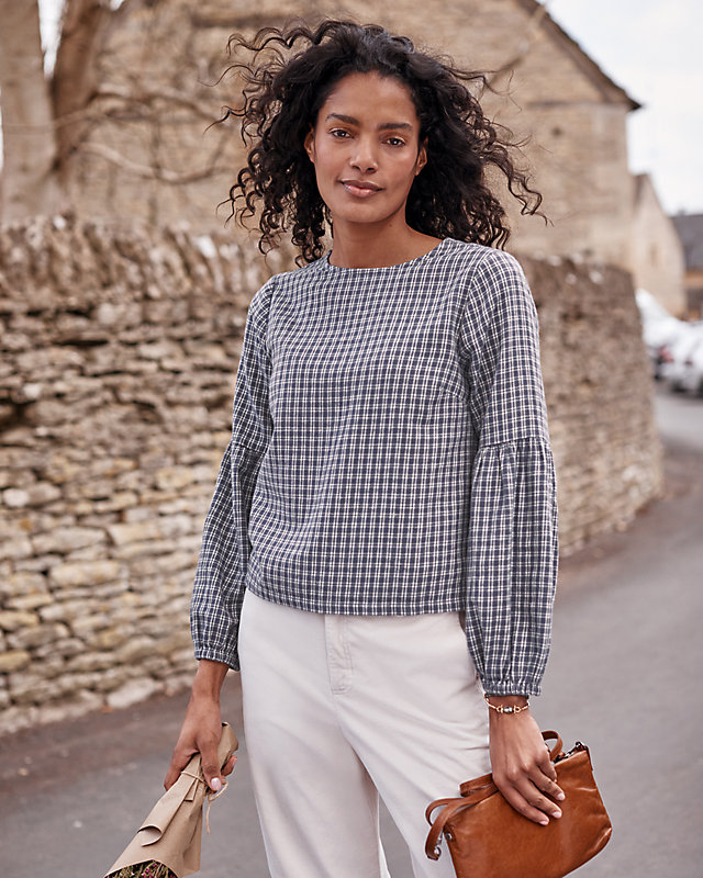 Brixton Organic-Cotton Flannel Popover