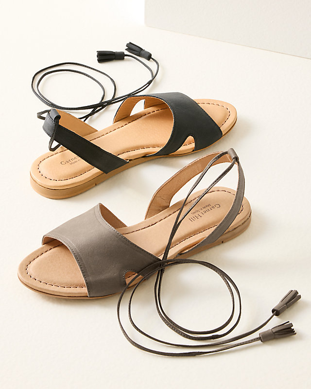 Alessia Ankle-Tie Sandals