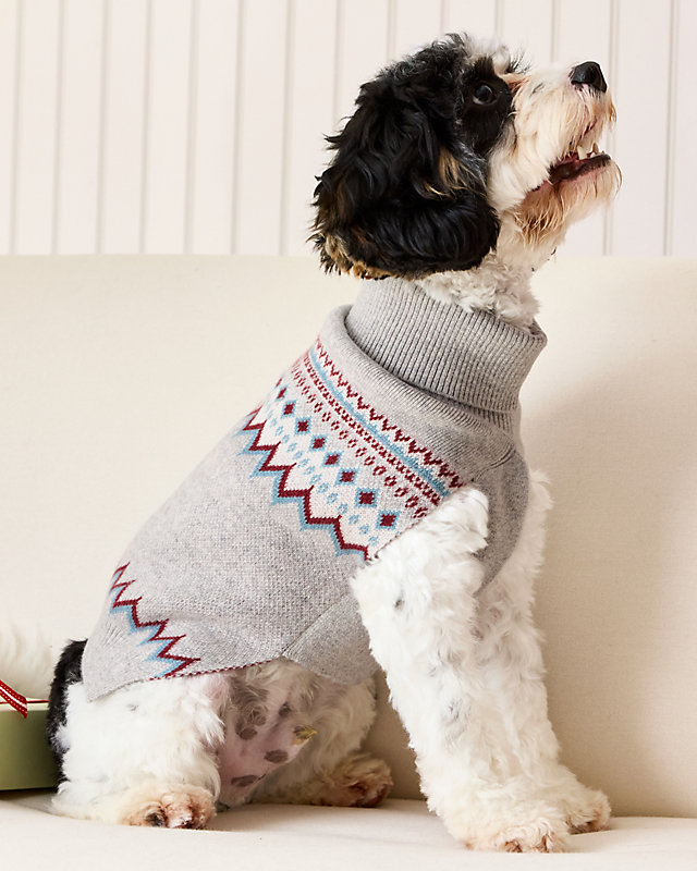 Washable-Cashmere Dog Sweater