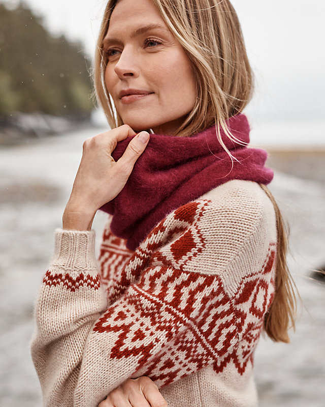 Aislin Cashmere Fair Isle Sweater