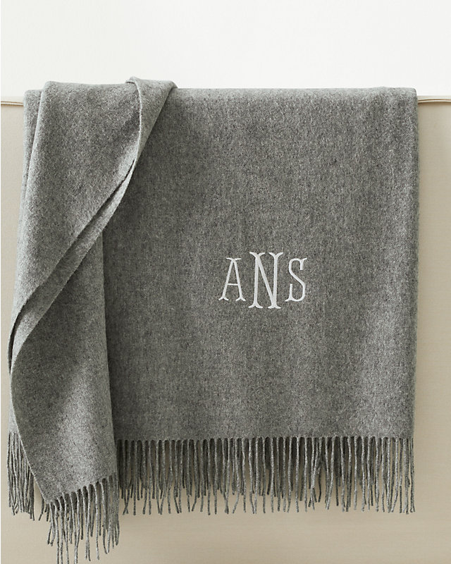 PERSONALIZE ITWool & Cashmere Throw