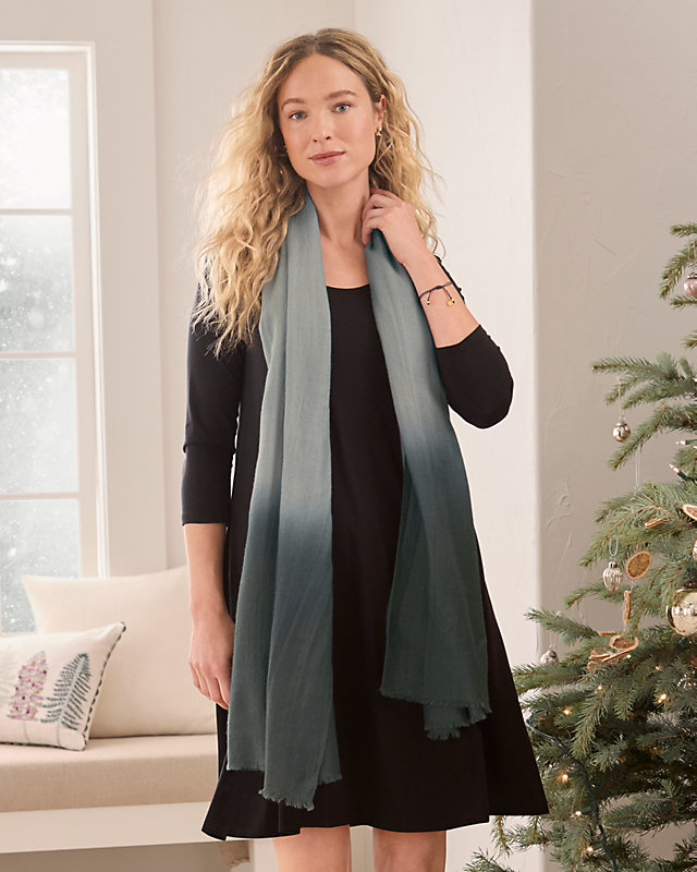 Elizabeth Gillett Celeste Cashmere Scarf