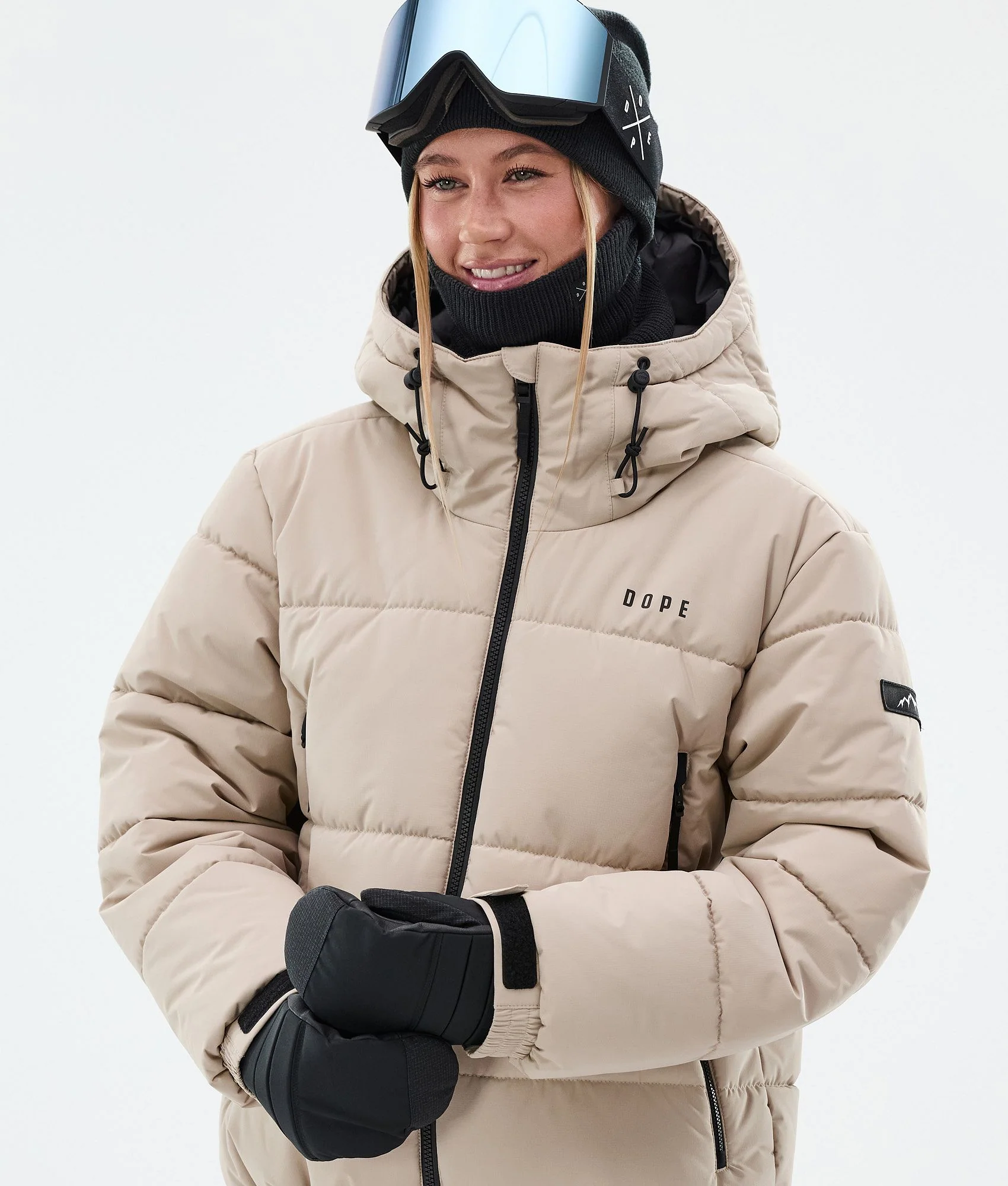 Snowboard Jacket Women Sand