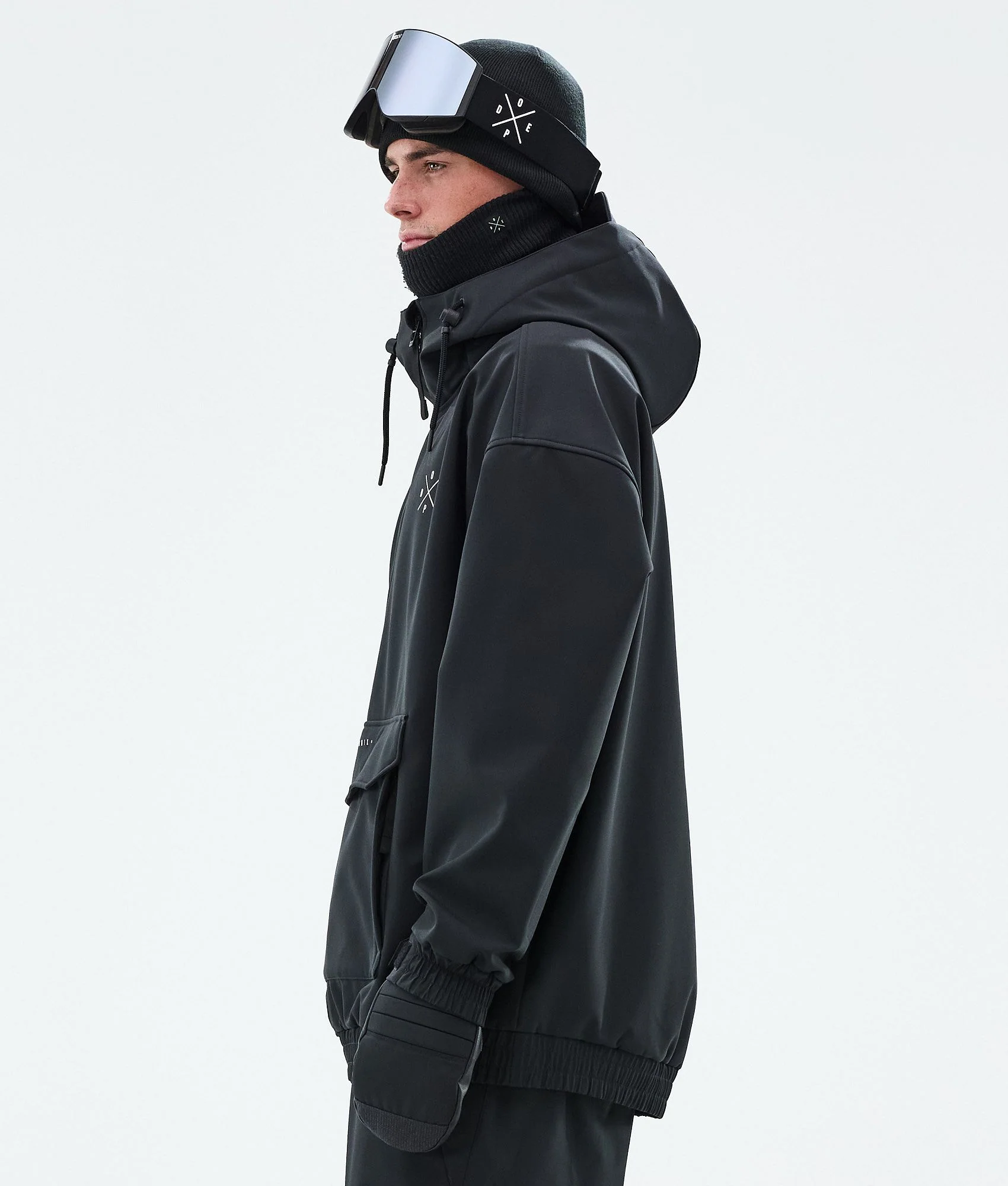 Snowboard Jacket Men Black
