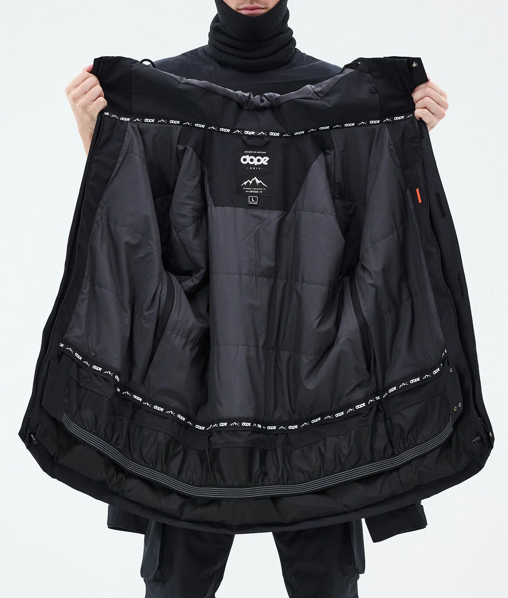 Snowboard Jacket Men Blackout