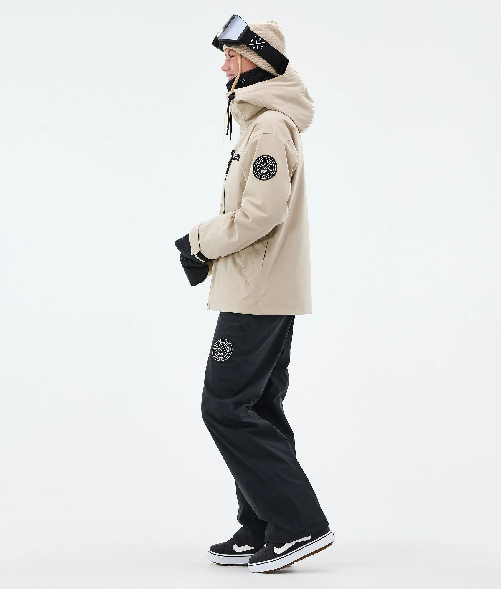 Snowboard Jacket Women Sand