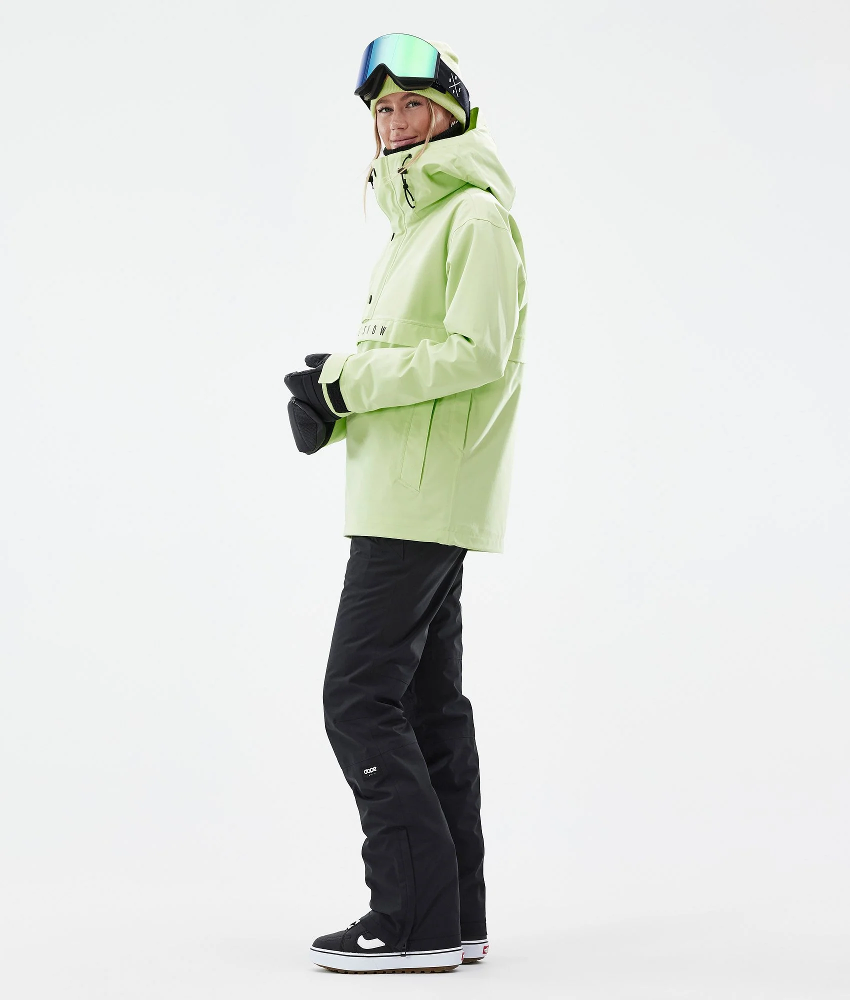 Snowboard Jacket Women Faded Neon