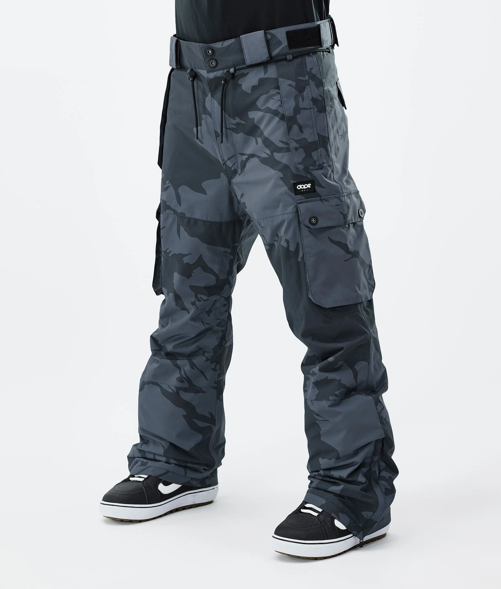 Snowboard Pants Men Metal Blue Camo