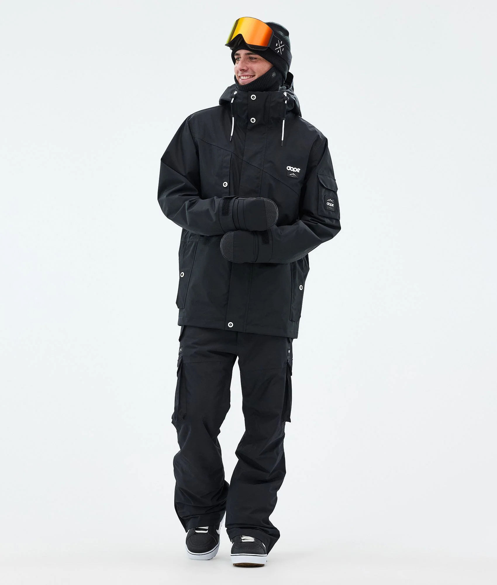 Snowboard Jacket Men Black