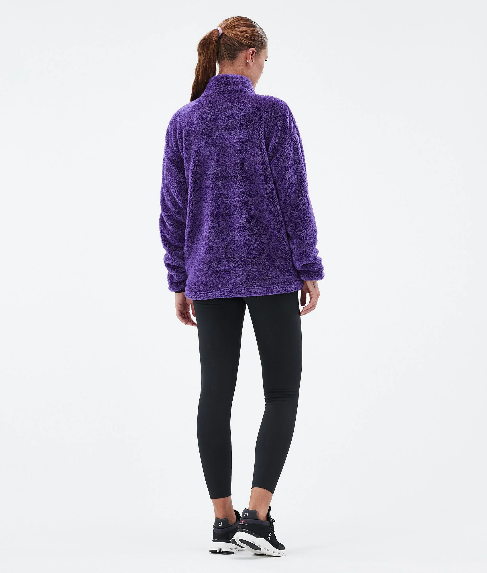 Fleece Sweater Women Vivid Purple