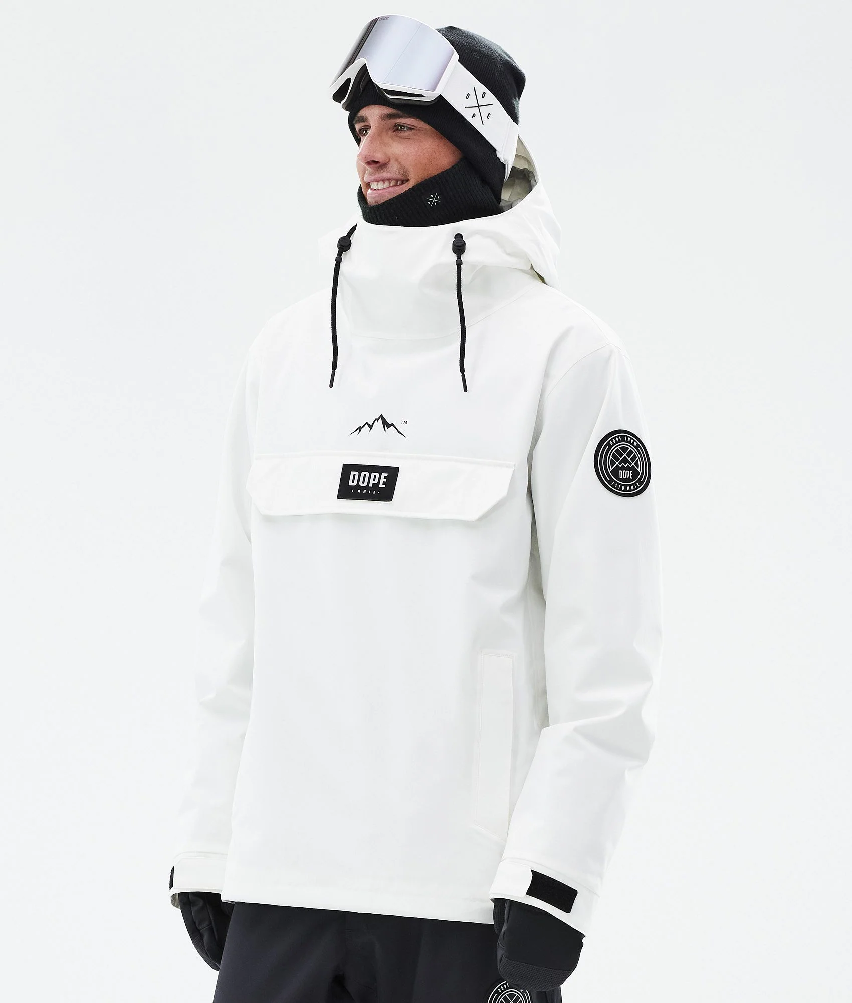 Snowboard Jacket Men Whitish