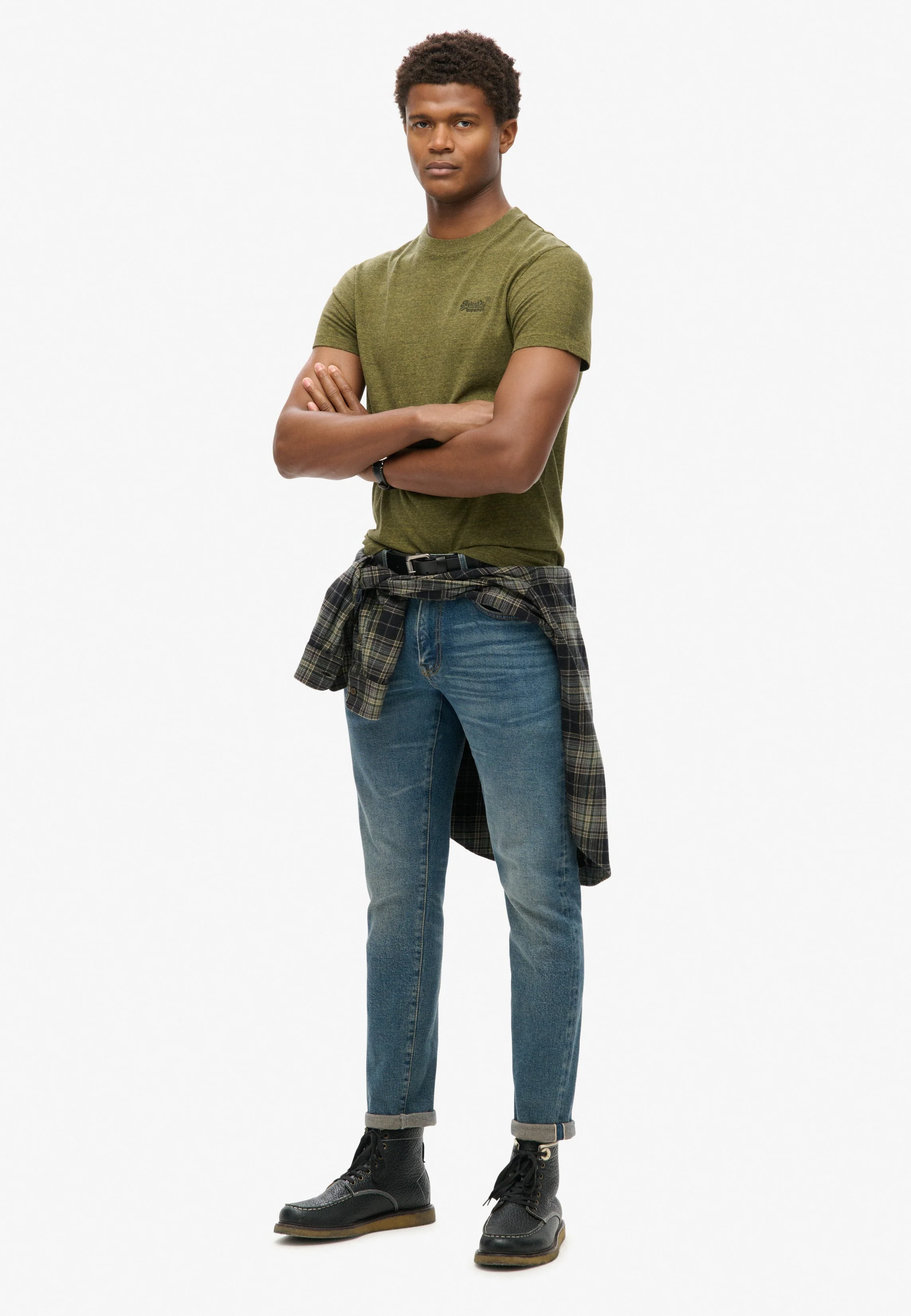 Multi Essential Logo Embroidered T-Shirt