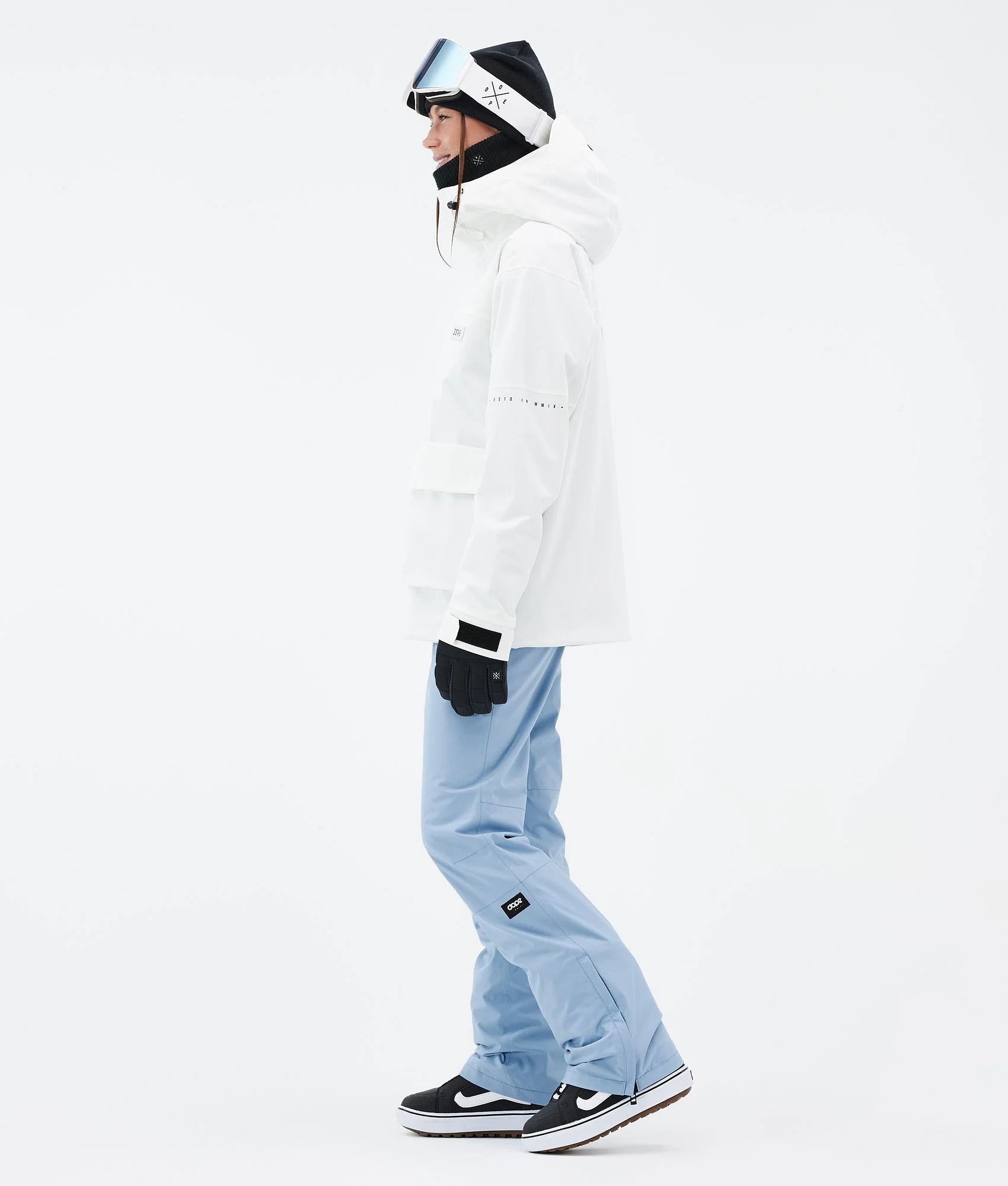 Snowboard Jacket Women Whitish
