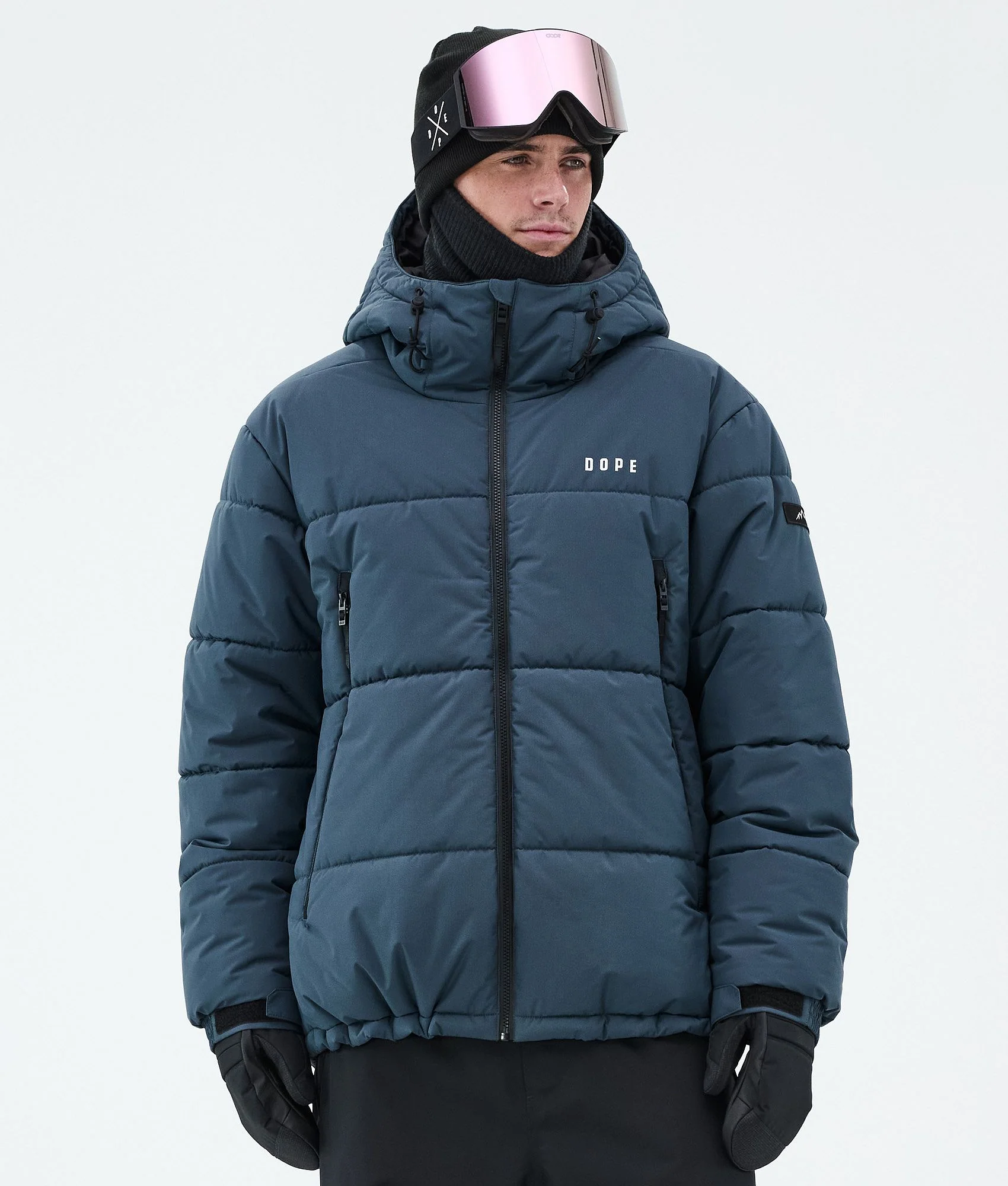 Snowboard Jacket Men Metal Blue