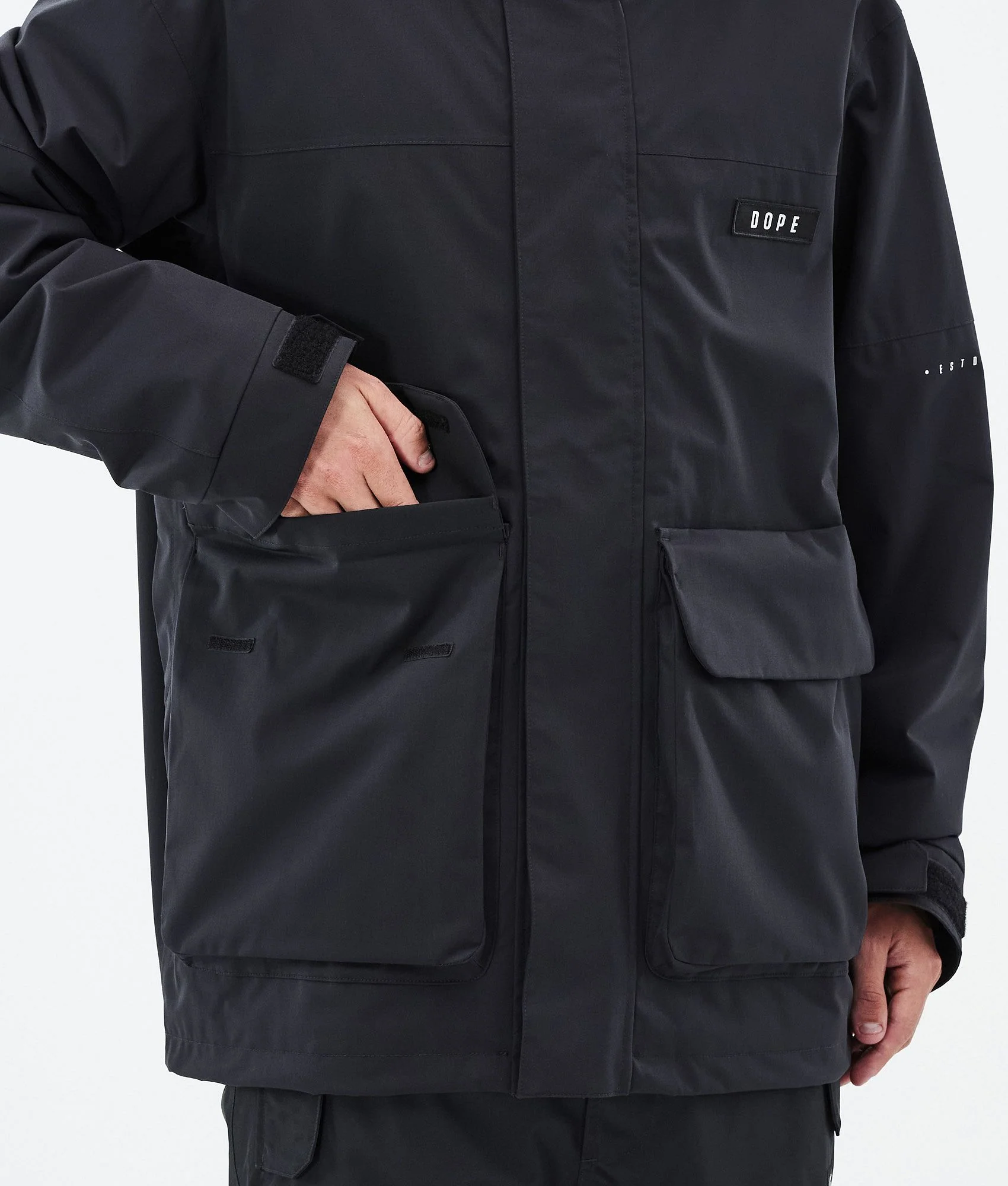Snowboard Jacket Men Black