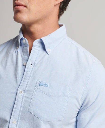 Organic Cotton Long Sleeve Oxford Shirt