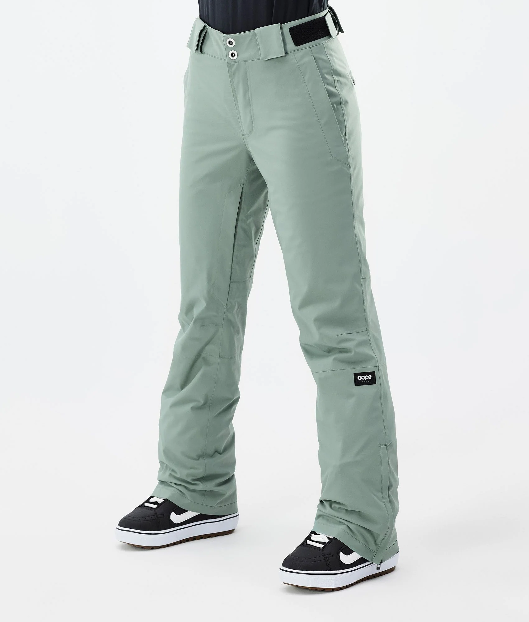 Snowboard Pants Women Faded Green