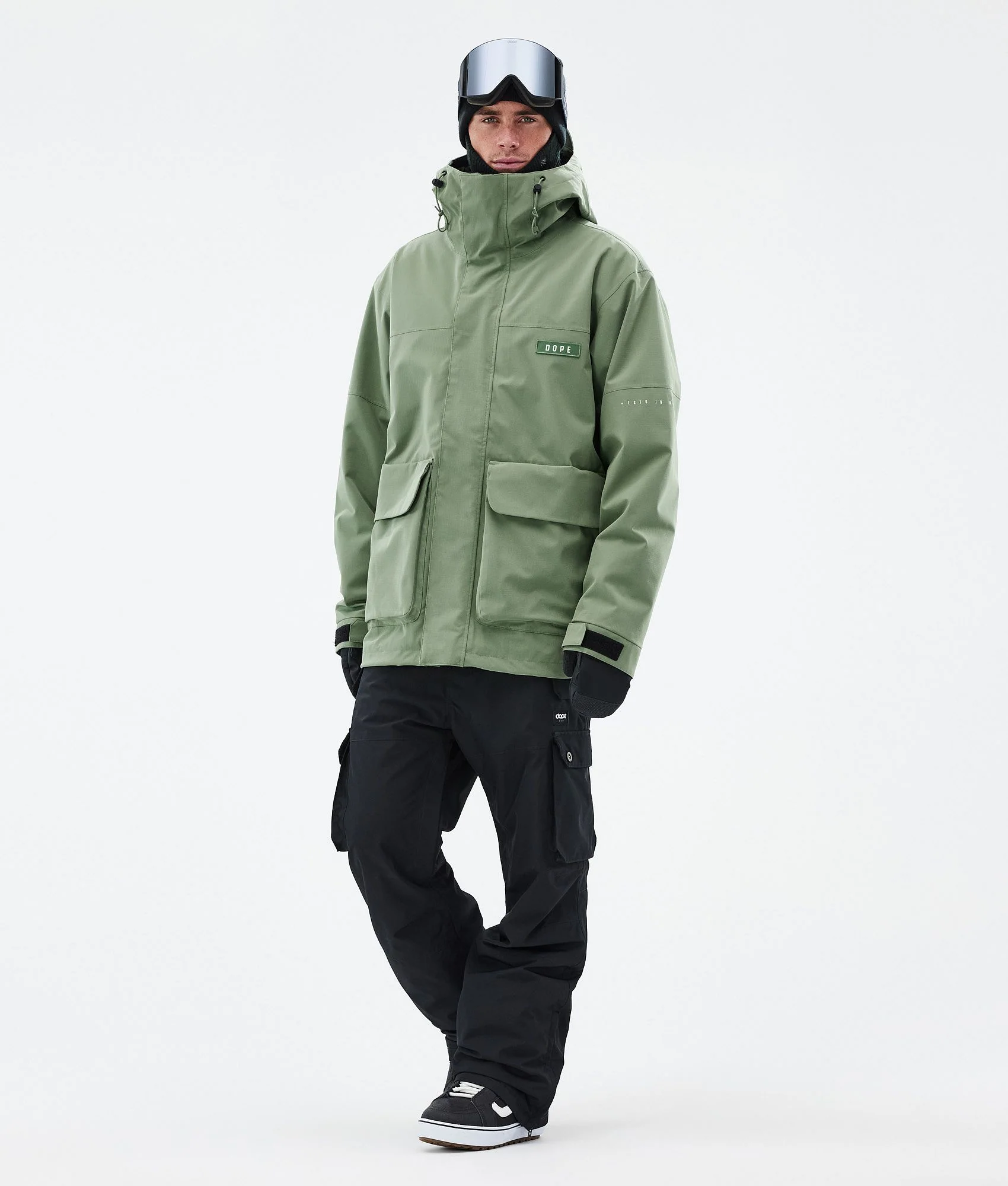 Snowboard Jacket Men Moss Green