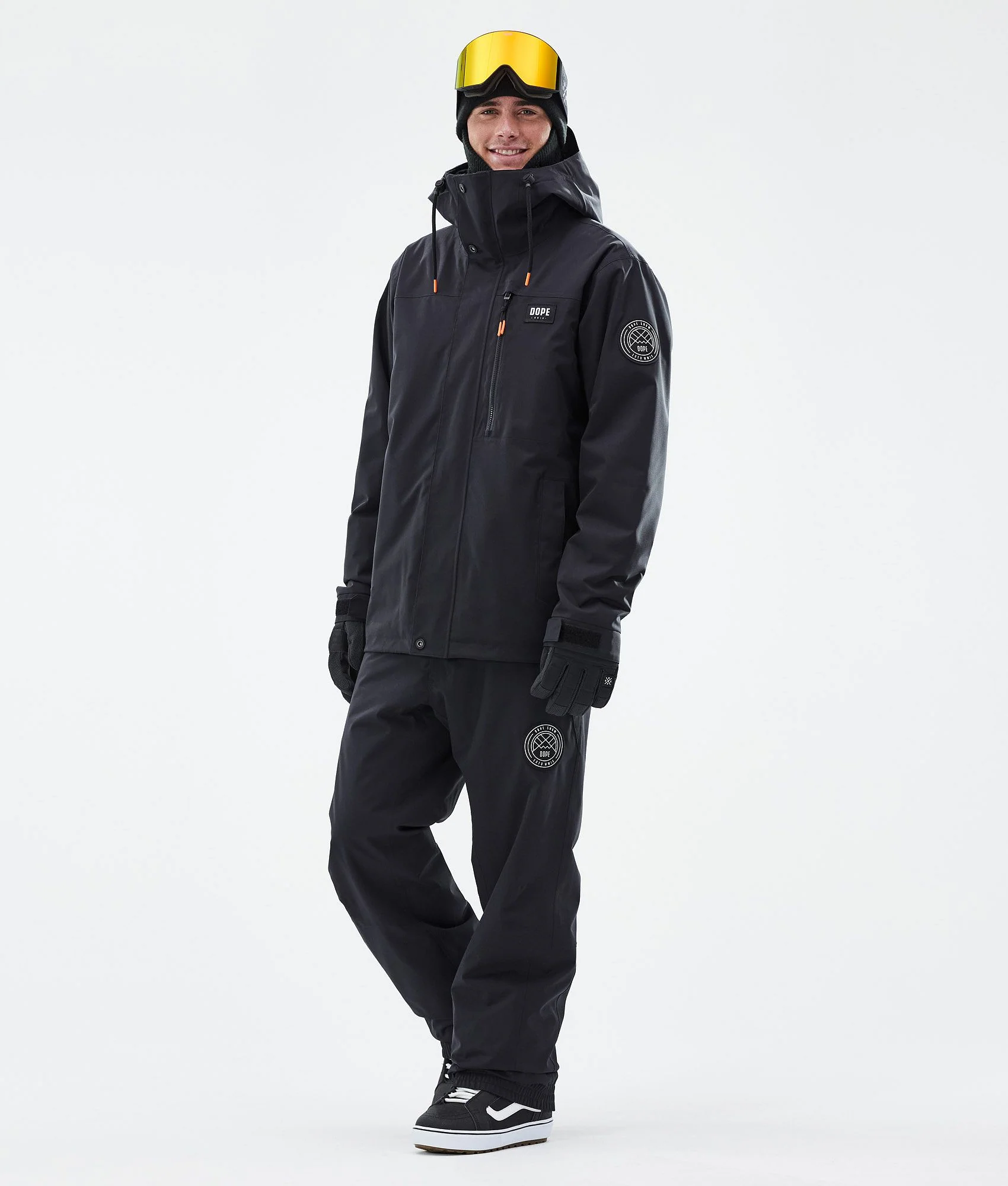 Snowboard Jacket Men Black