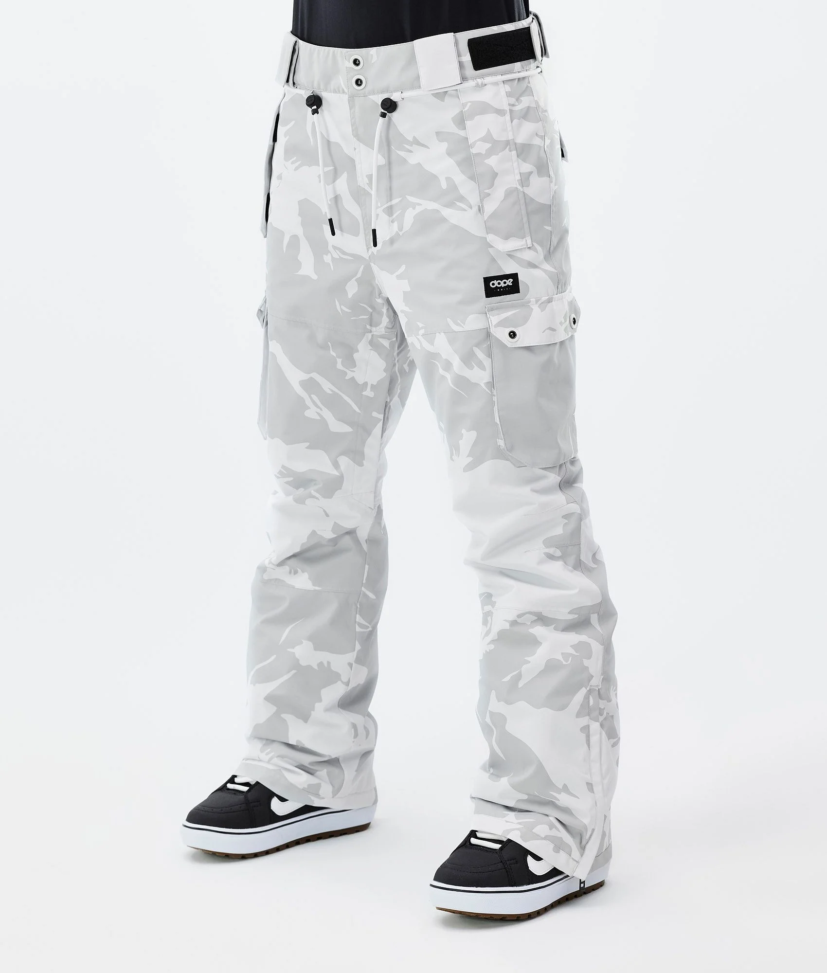 Snowboard Pants Women Grey Camo