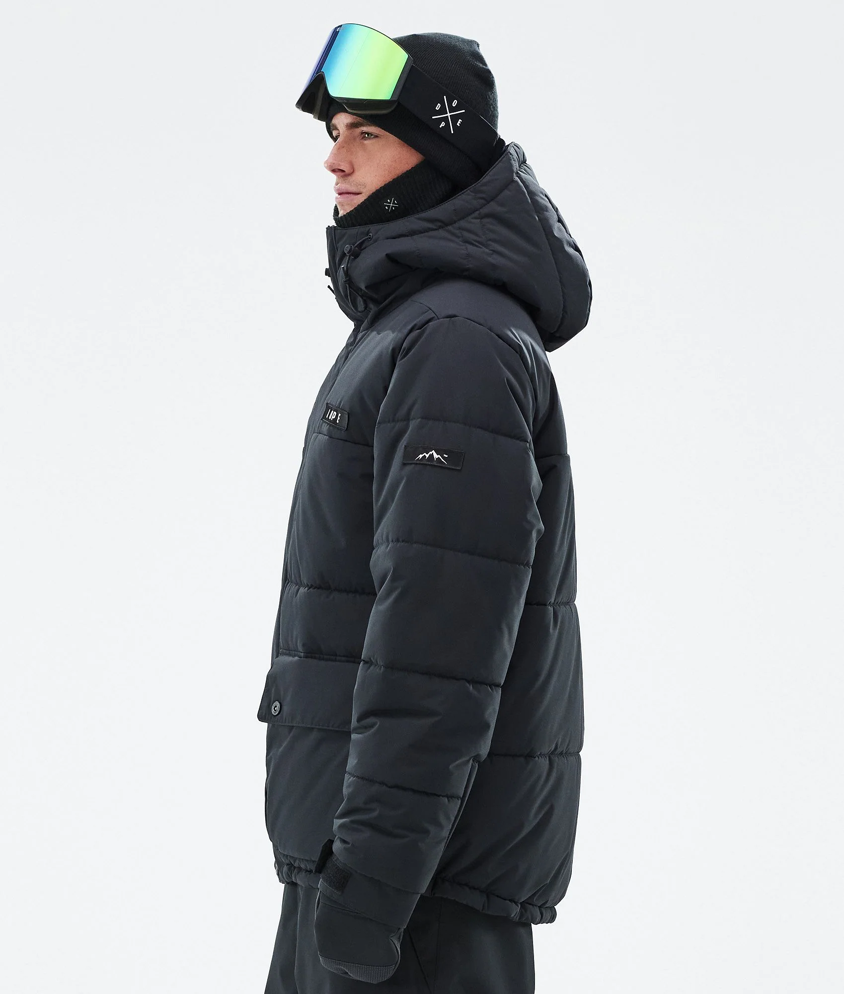 Snowboard Jacket Men Black