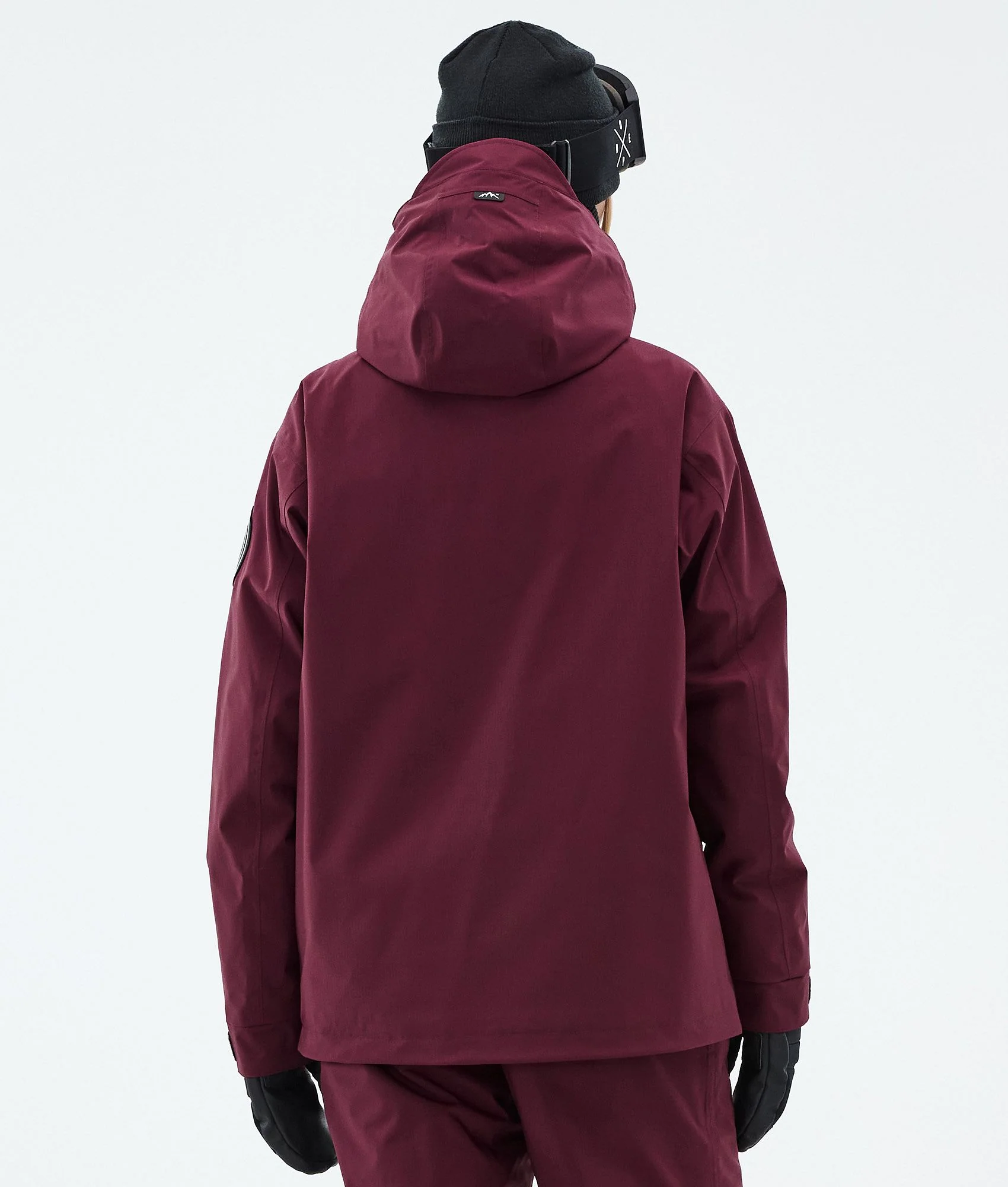 Snowboard Jacket Women Burgundy