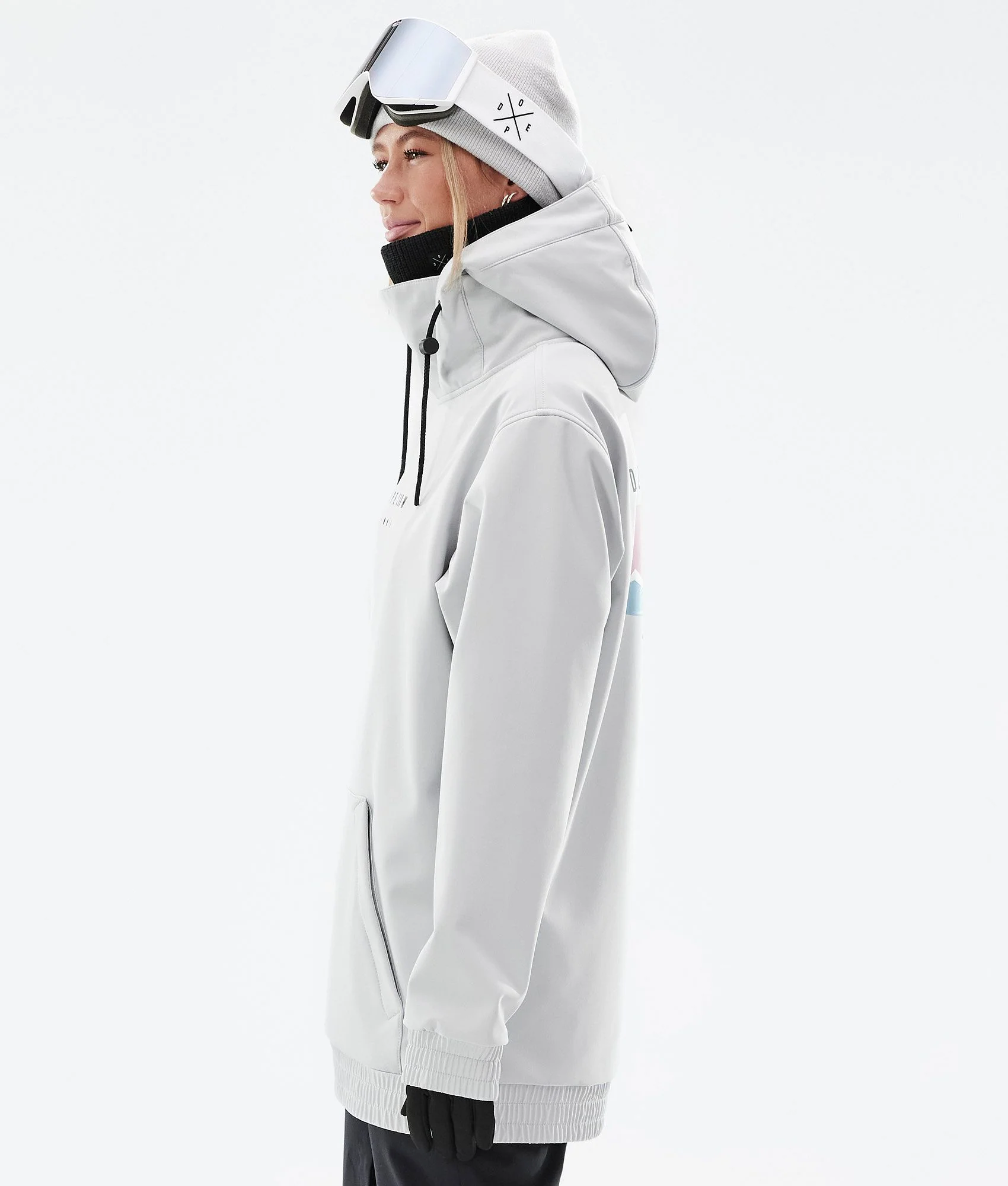 Snowboard Jacket Women Range Light Grey