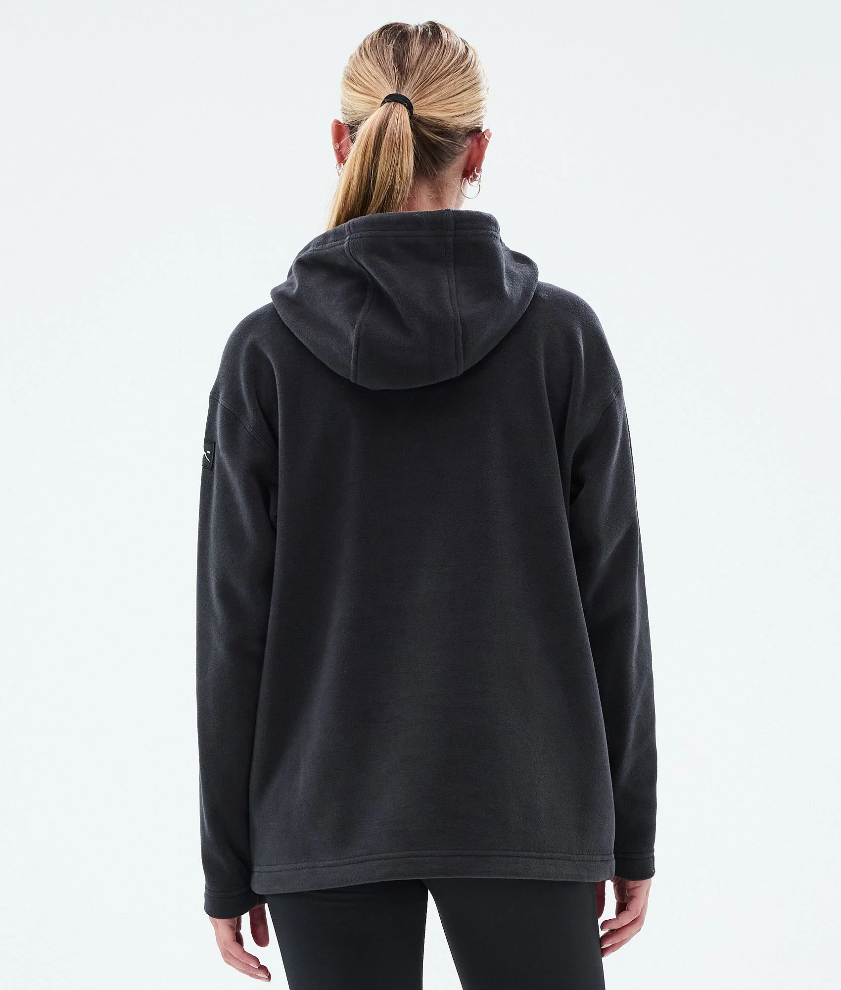Fleece Hoodie Women Black
