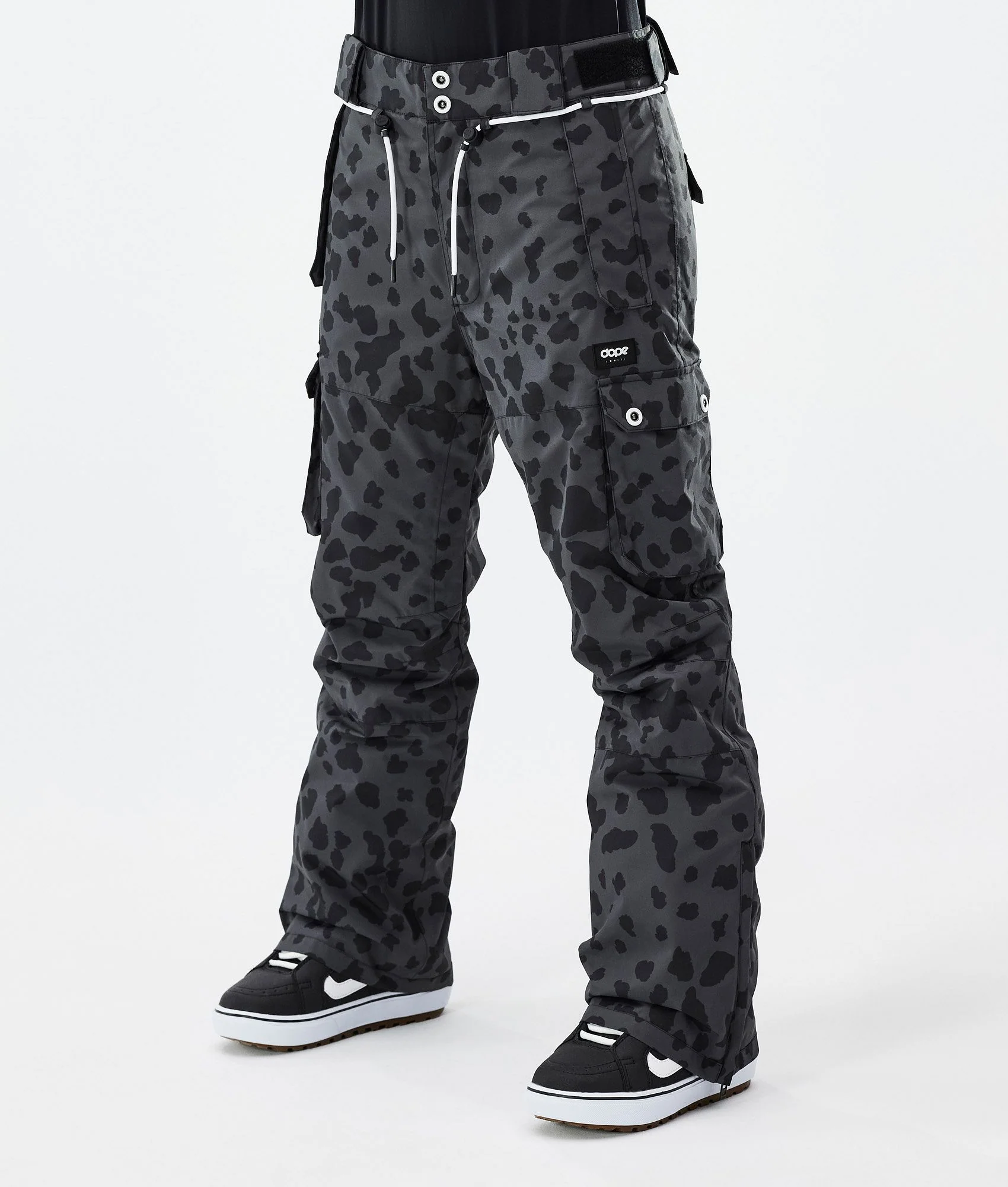 Snowboard Jacket Women Dots Phantom