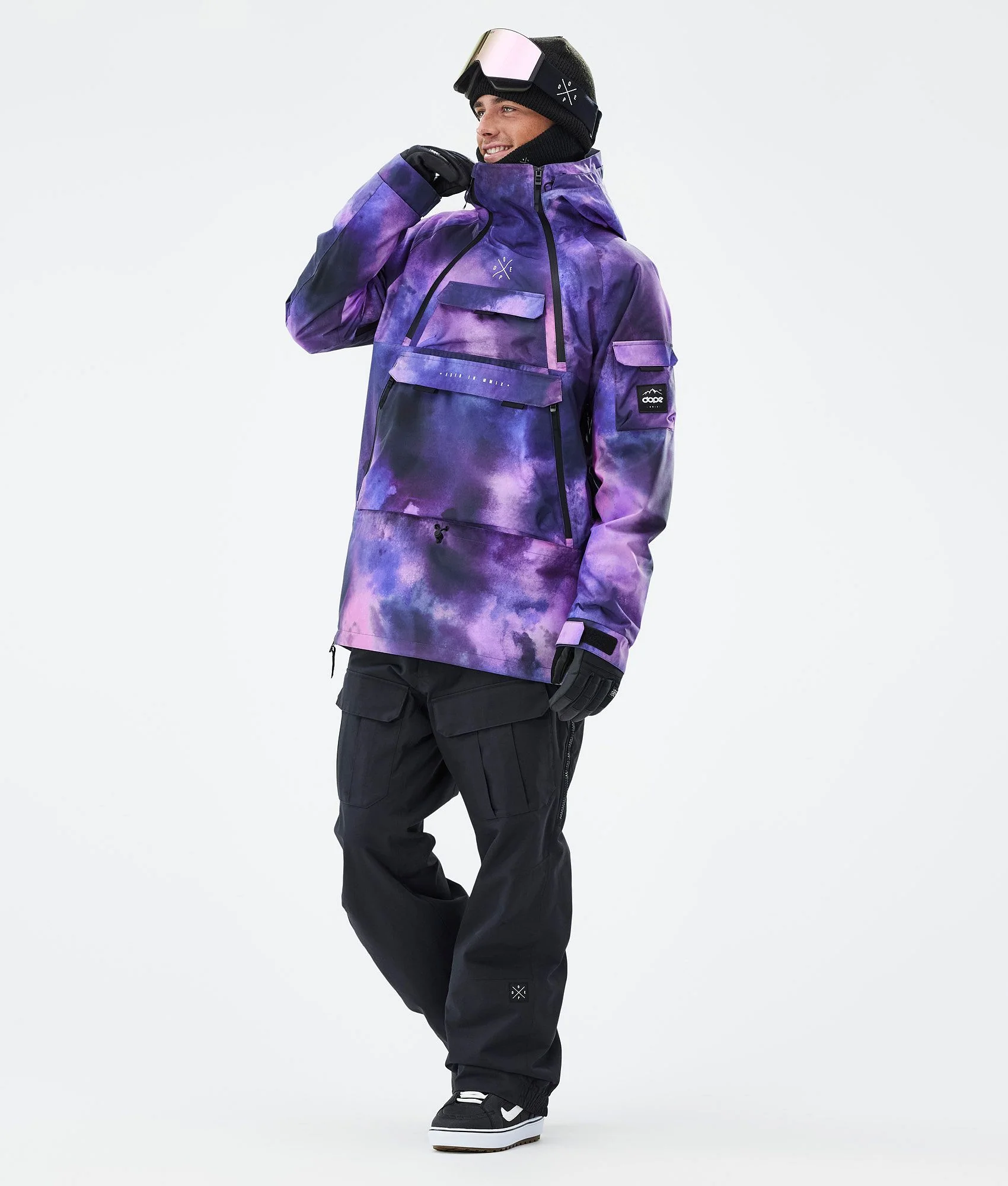 Snowboard Pants Men Black